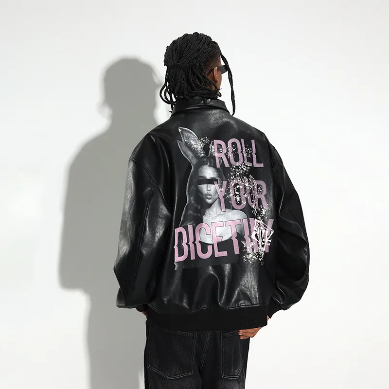 DICETINY Jackets Unisex Black-3