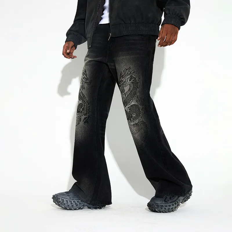 DICETINY Jeans Unisex Black-4