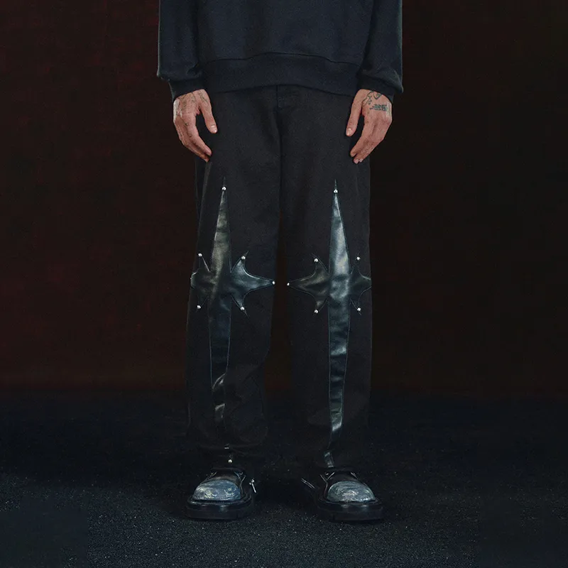 DICETINY Jeans Unisex Black-4