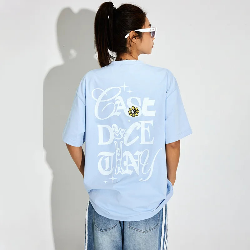 DICETINY T Shirt Unisex Sky Blue-5