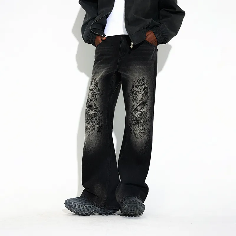 DICETINY Jeans Unisex Black-2