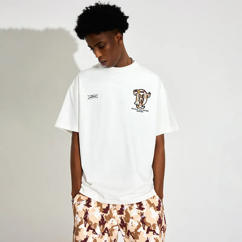 DICETINY T Shirts Unisex White-5