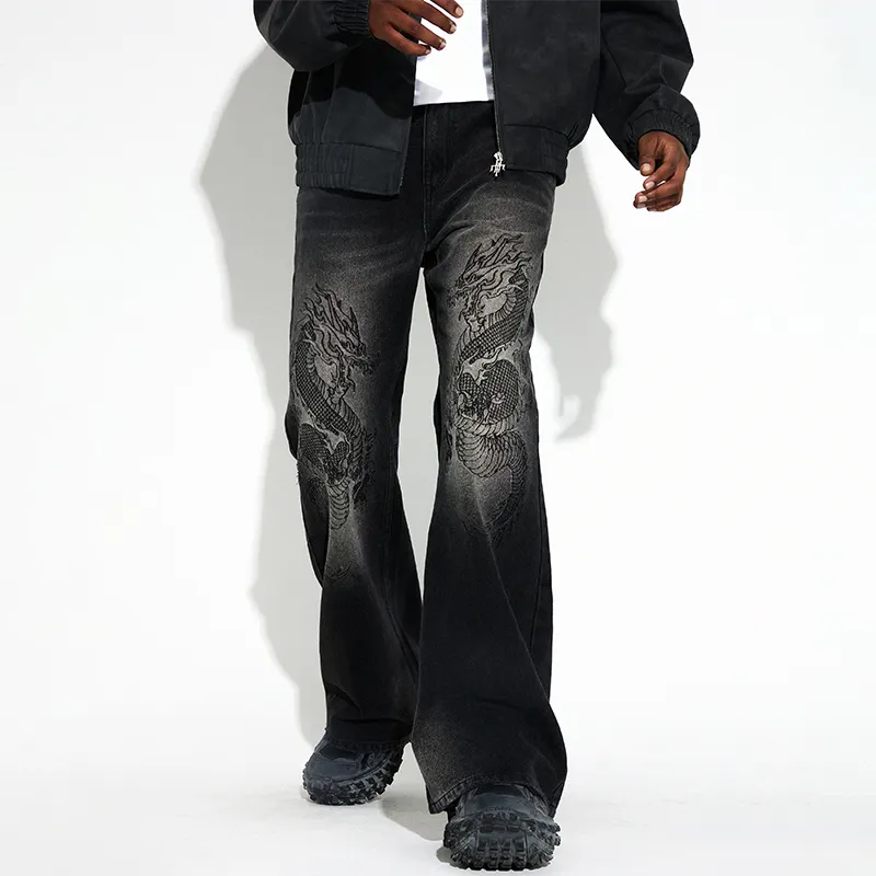 DICETINY Jeans Unisex Black-3