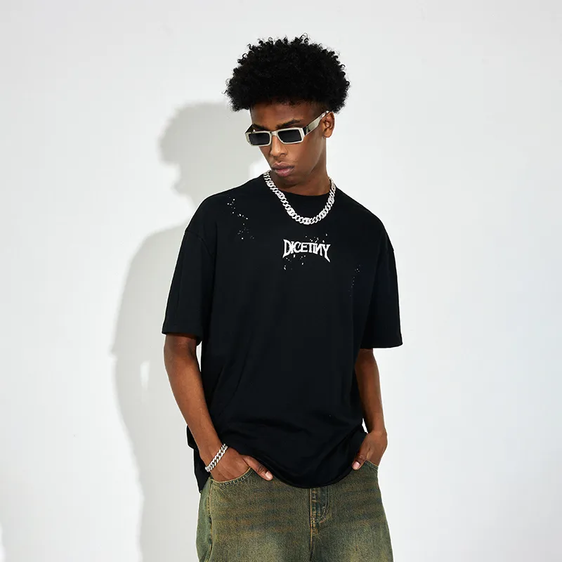 DICETINY T Shirts Unisex Black-3