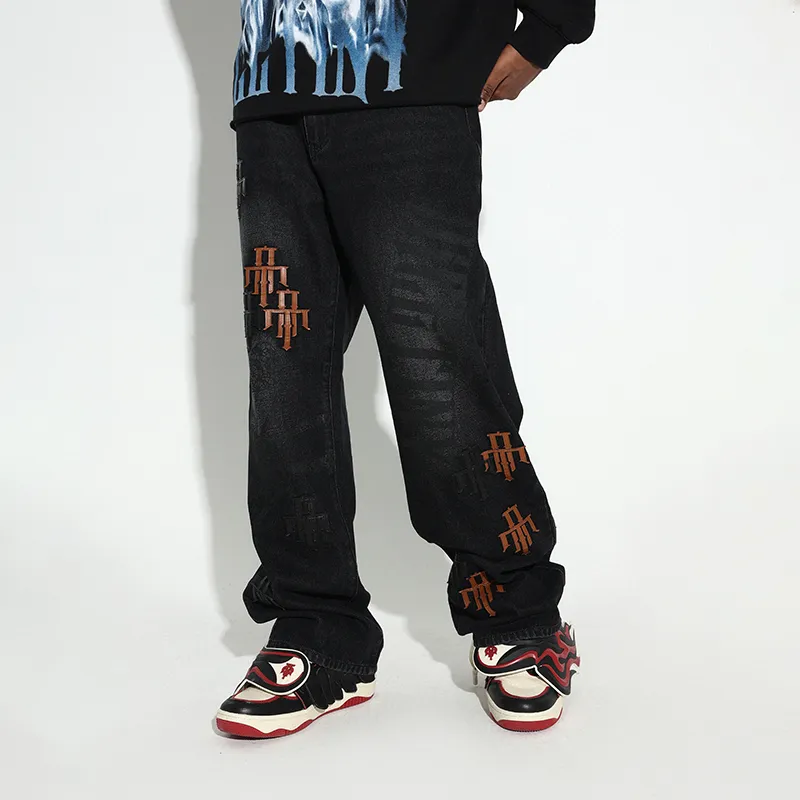 DICETINY Jeans Unisex Black-4