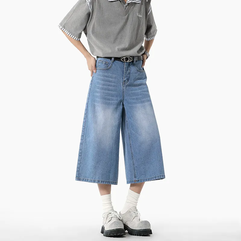 CHARLIE GOLF Denim Shorts Unisex-13