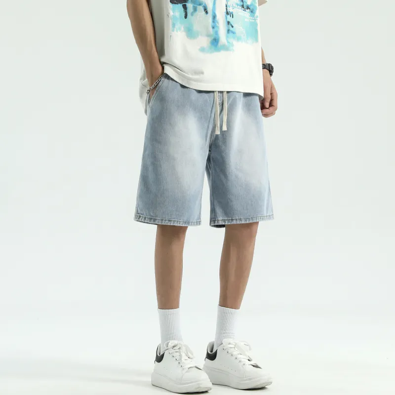 CHARLIE GOLF Denim Shorts Unisex-10
