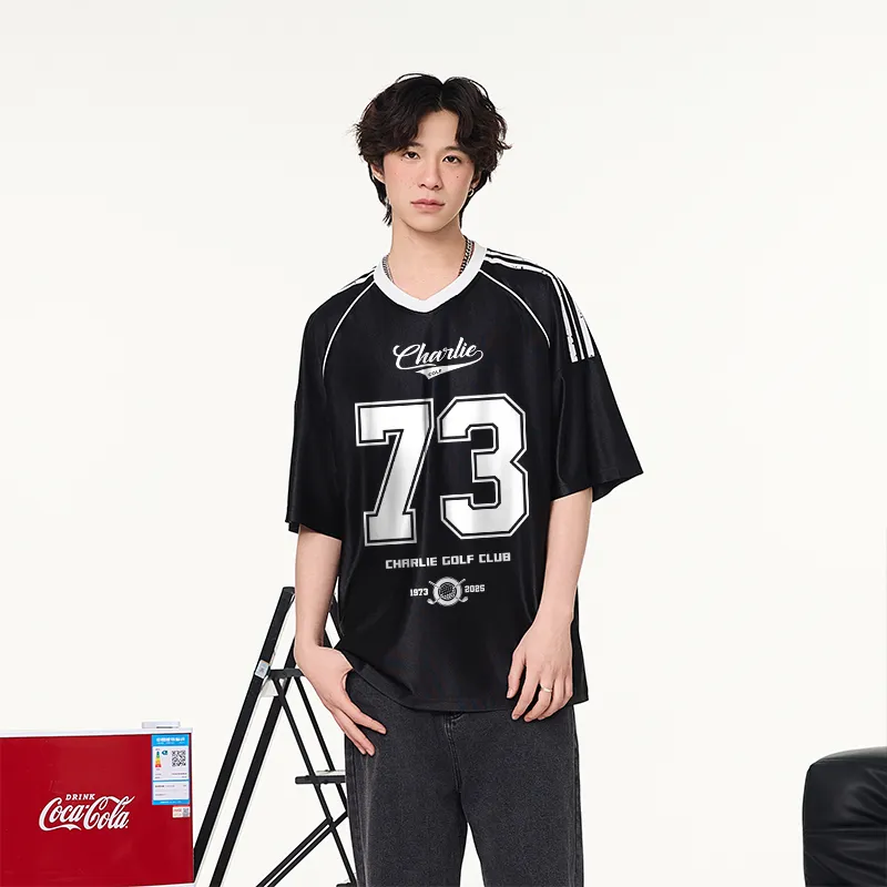 CHARLIE GOLF Basketball Jersey Unisex-8