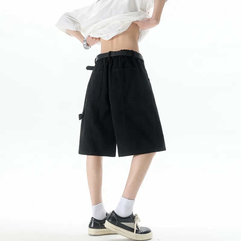 CHARLIE GOLF Denim Shorts Unisex-2