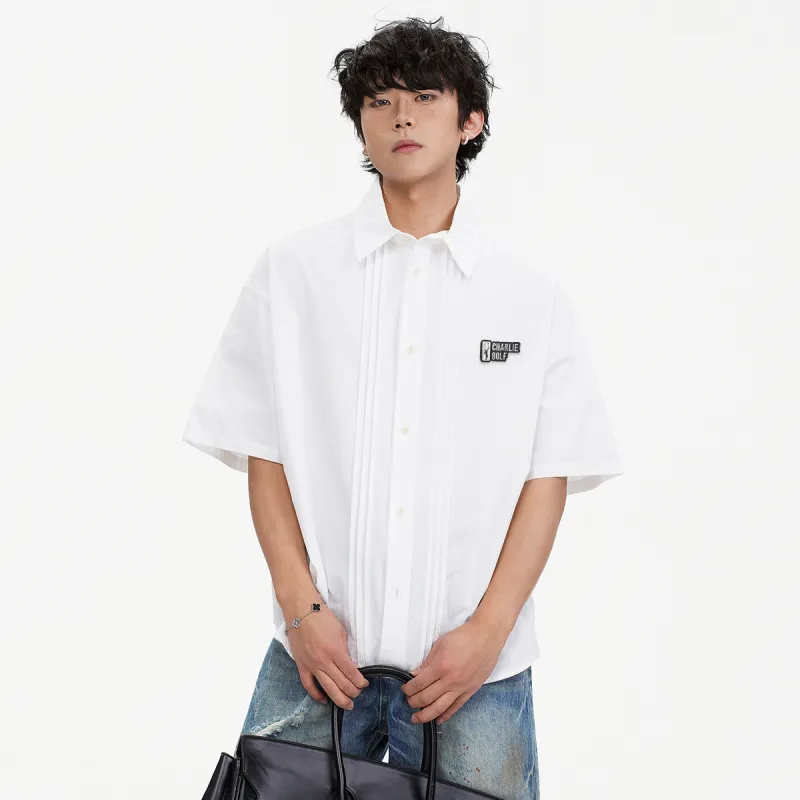 CHARLIE GOLF Short Sleeved Shirt Unisex-6