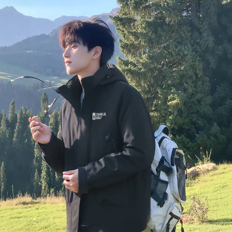 CHARLIE GOLF Windbreaker Jacket Unisex-3