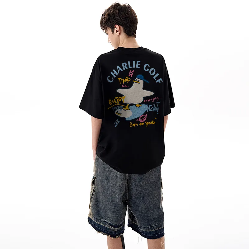 CHARLIE GOLF T Shirts Unisex-3