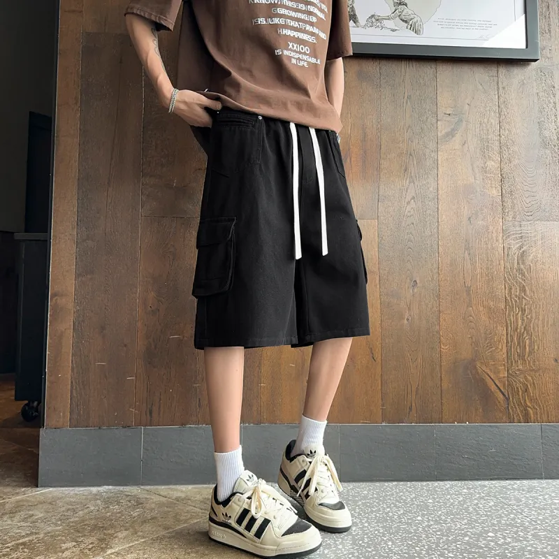 CHARLIE GOLF Denim Shorts Unisex-3