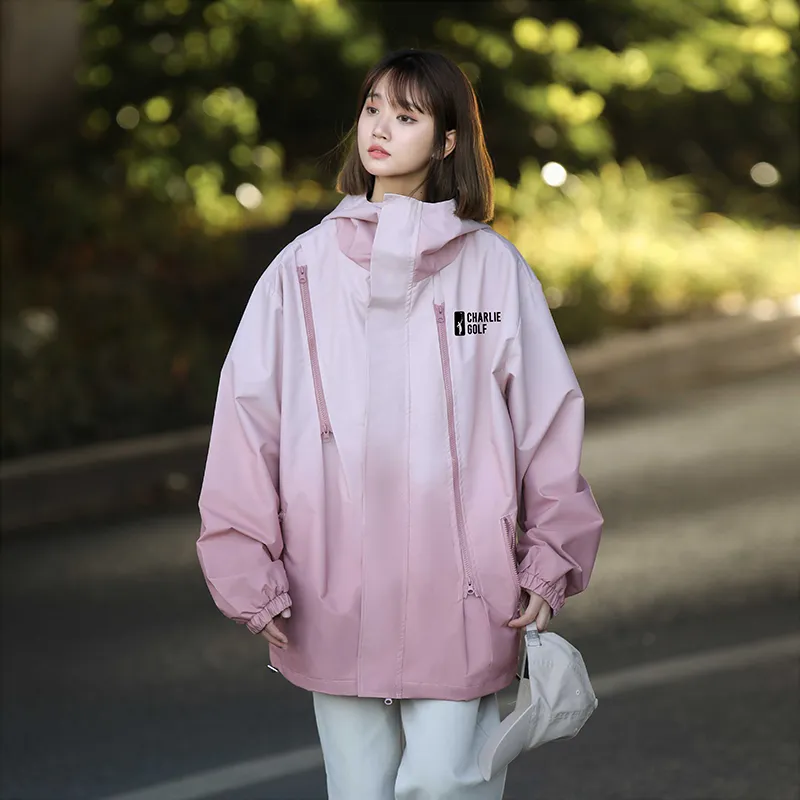 CHARLIE GOLF Windbreaker Jacket Unisex-12