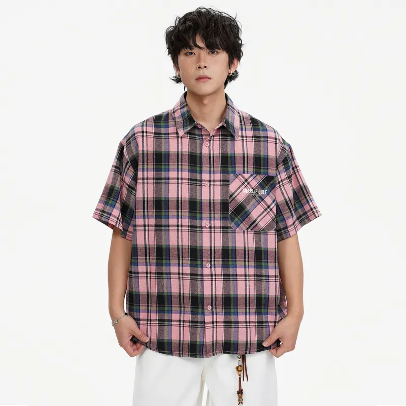 CHARLIE GOLF Short Sleeved Shirt Unisex-3
