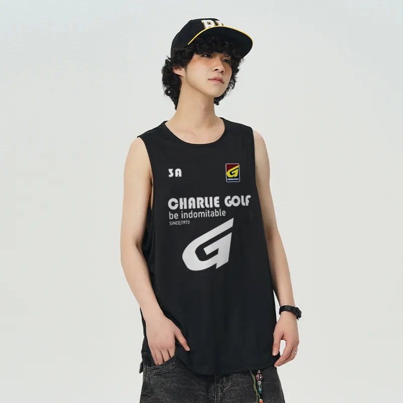 CHARLIE GOLF Basketball Jersey Unisex-6