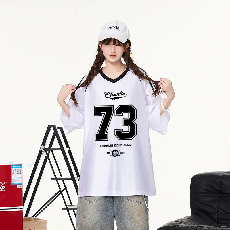 CHARLIE GOLF Basketball Jersey Unisex-13