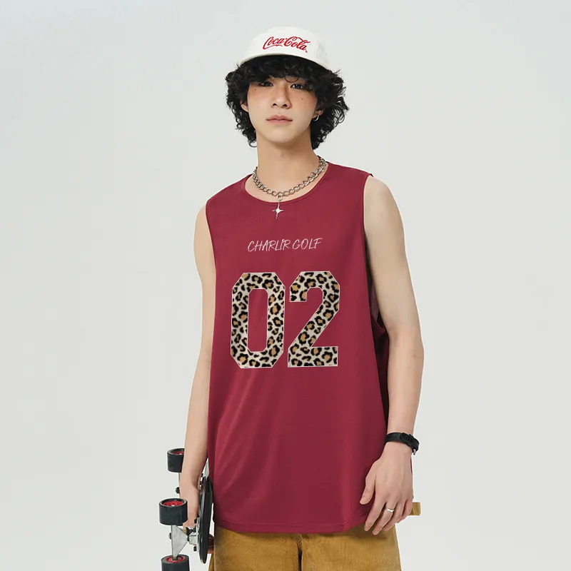 CHARLIE GOLF Basketball Jersey Unisex-12