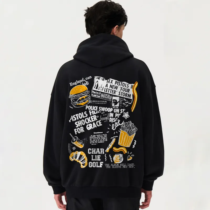 CHARLIE GOLF Sweatshirt Unisex Black-2