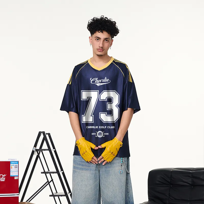 CHARLIE GOLF Basketball Jersey Unisex-3