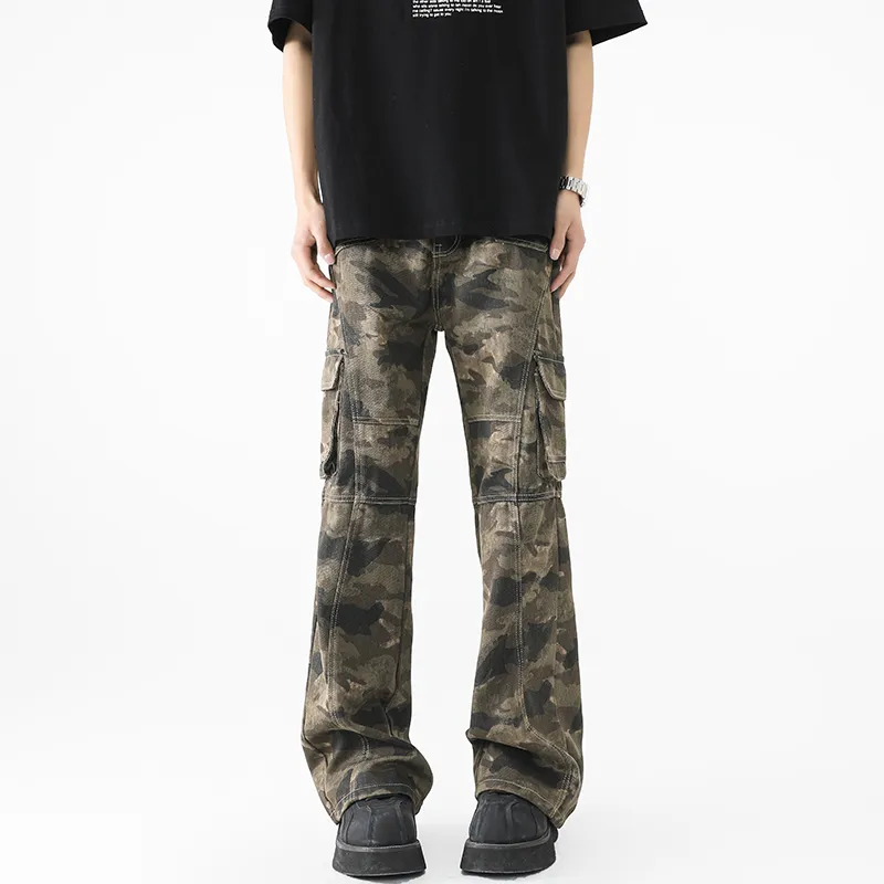 CHARLIE GOLF Jeans Unisex Camouflage-4