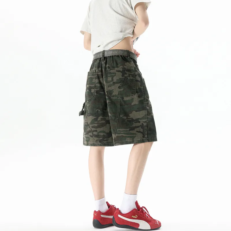 CHARLIE GOLF Denim Shorts Unisex-6