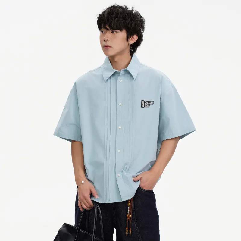 CHARLIE GOLF Short Sleeved Shirt Unisex-10