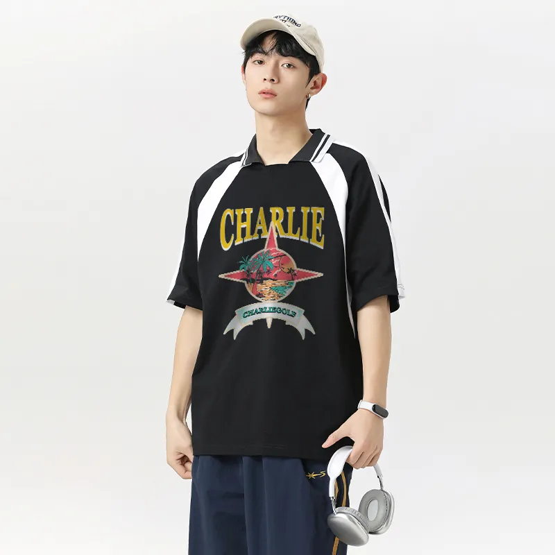 CHARLIE GOLF Polo Shirts Unisex-7