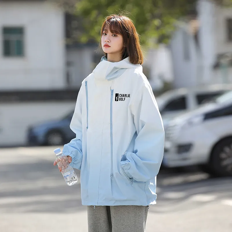 CHARLIE GOLF Windbreaker Jacket Unisex-6