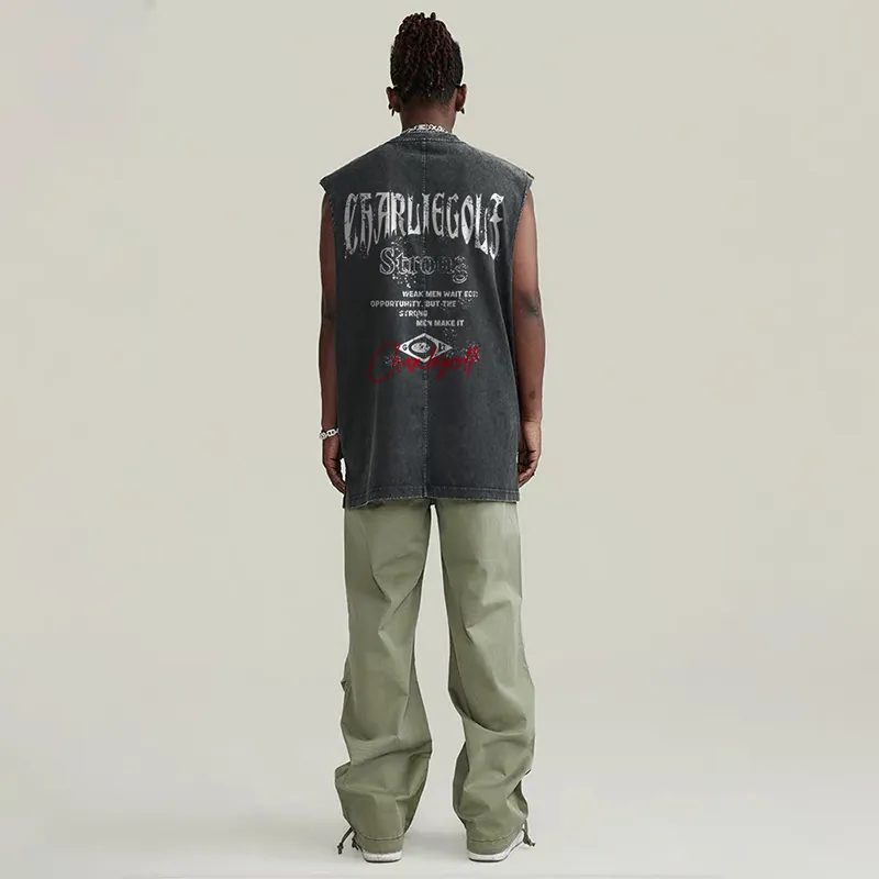 CHARLIE GOLF Tank Tops Unisex-5