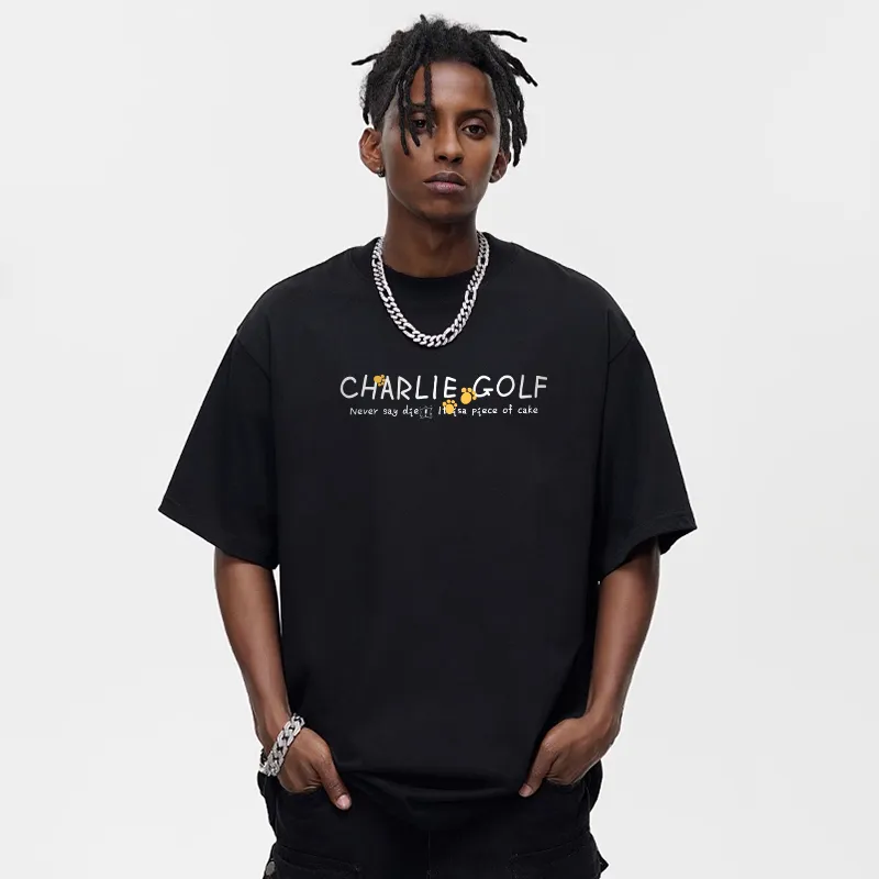 CHARLIE GOLF T Shirts Unisex-2