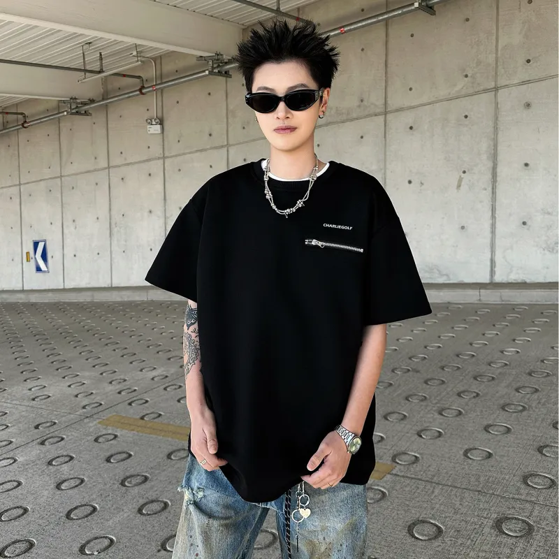 CHARLIE GOLF T Shirts Unisex Black-4