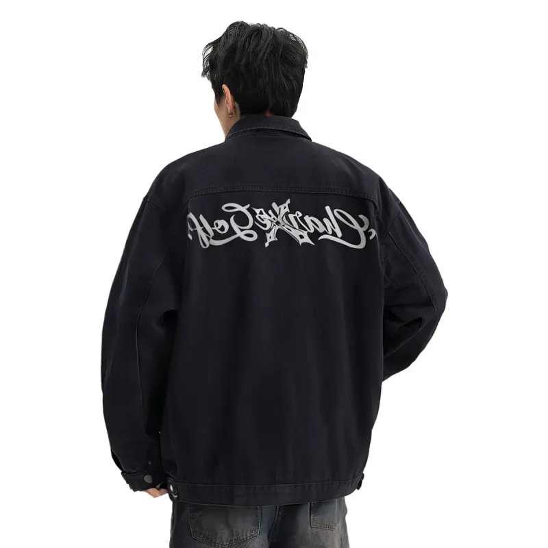 CHARLIE GOLF Denim Jacket Unisex-2