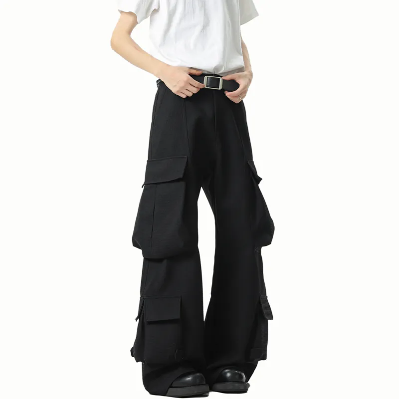 CHARLIE GOLF Cargo Pants Unisex Black-6