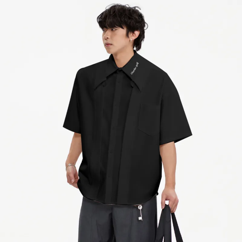 CHARLIE GOLF Short Sleeved Shirt Unisex-3