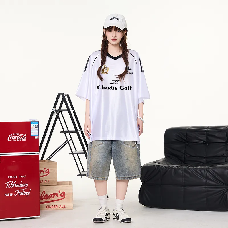 CHARLIE GOLF Basketball Jersey Unisex-12