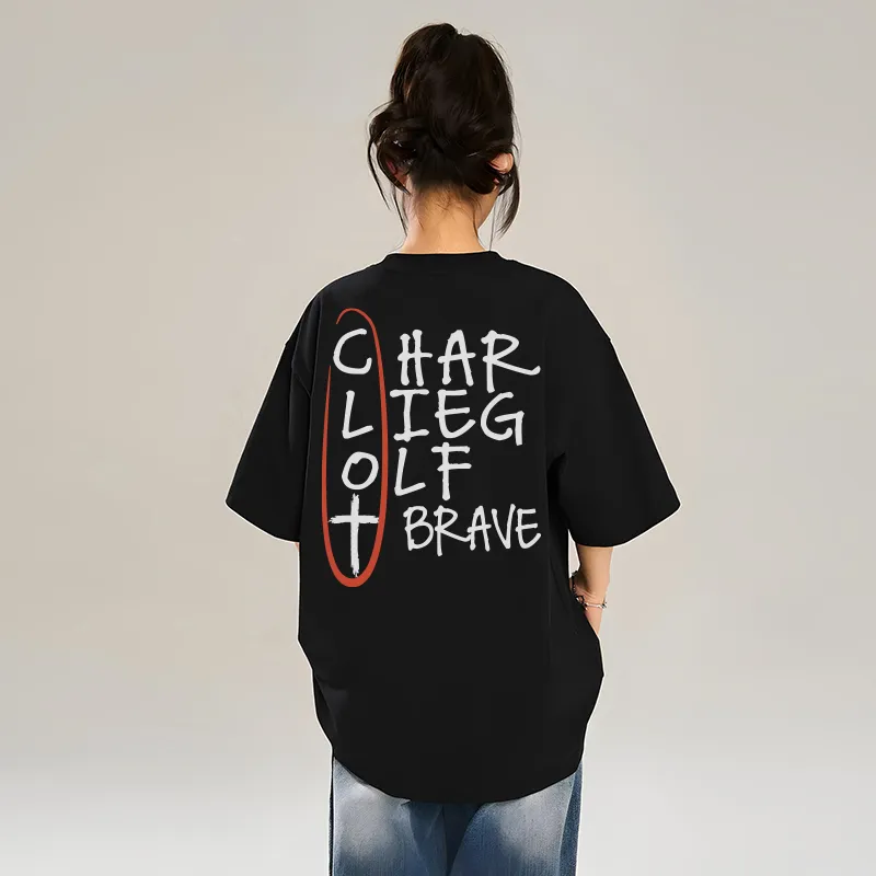 CHARLIE GOLF T Shirts Unisex-2