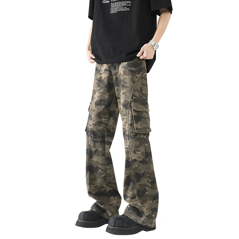CHARLIE GOLF Jeans Unisex Camouflage-2