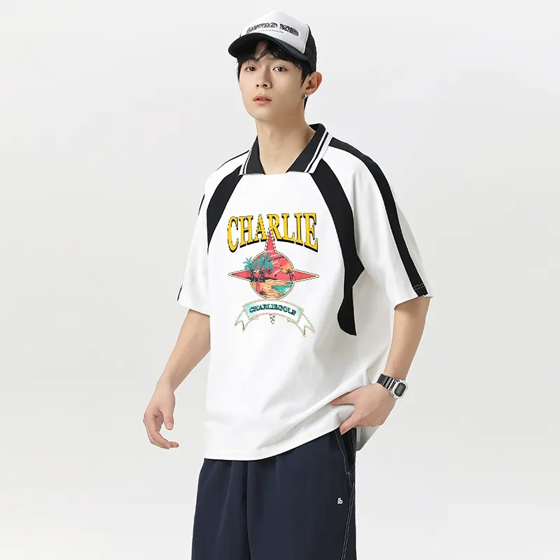 CHARLIE GOLF Polo Shirts Unisex-3