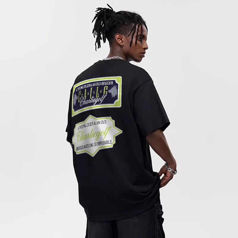 CHARLIE GOLF T Shirts Unisex-3