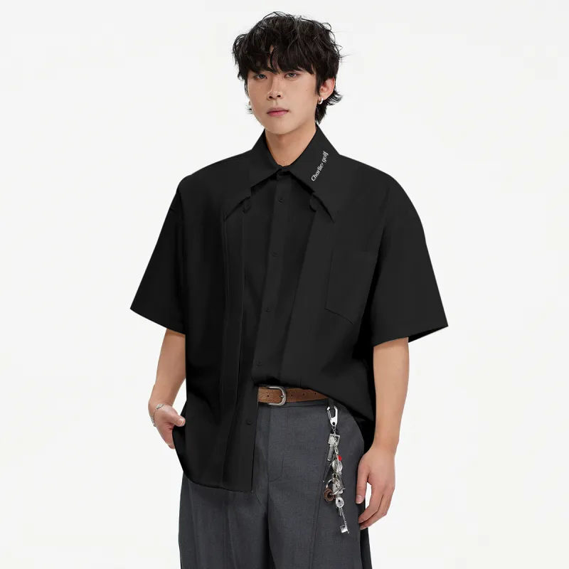 CHARLIE GOLF Short Sleeved Shirt Unisex-2