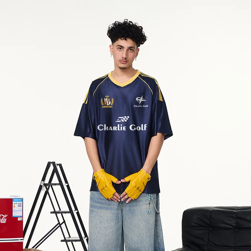 CHARLIE GOLF Basketball Jersey Unisex-3