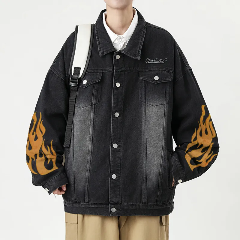 CHARLIE GOLF Denim Jacket Unisex-6