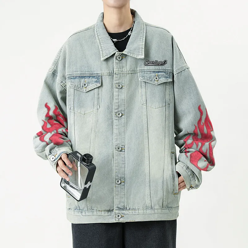 CHARLIE GOLF Denim Jacket Unisex-10