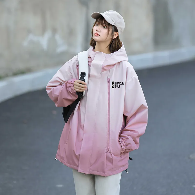 CHARLIE GOLF Windbreaker Jacket Unisex-11