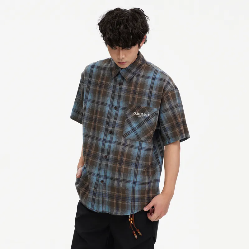 CHARLIE GOLF Short Sleeved Shirt Unisex-8