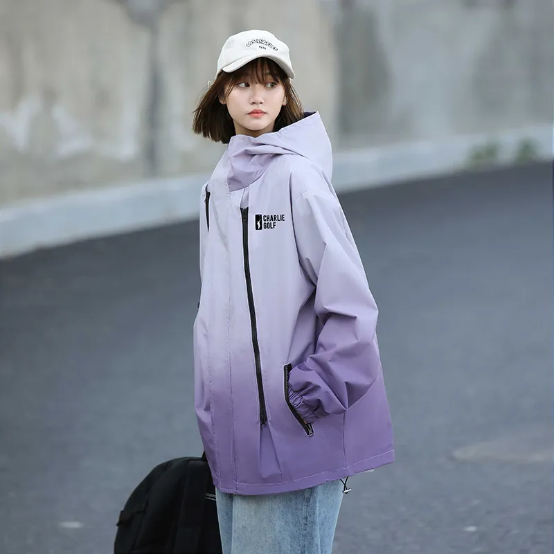 CHARLIE GOLF Windbreaker Jacket Unisex-3