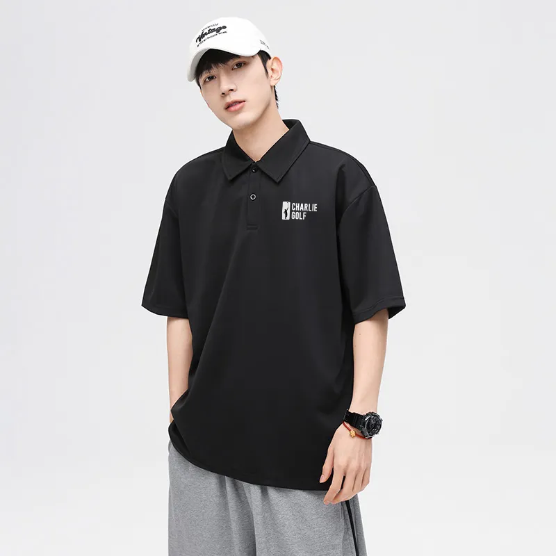 CHARLIE GOLF T Shirts Unisex-3
