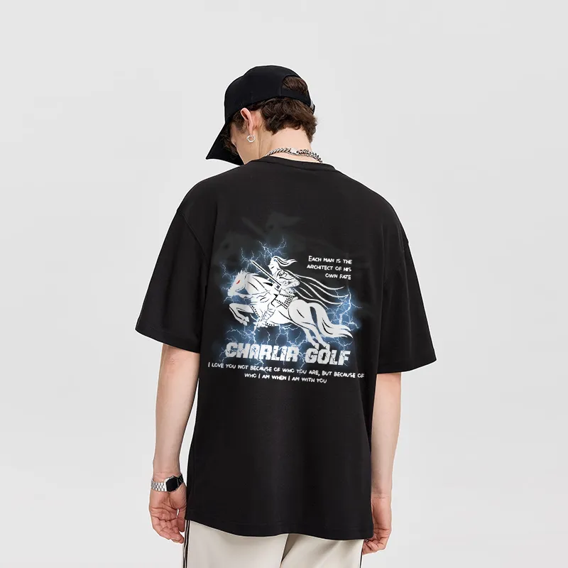 CHARLIE GOLF T Shirts Unisex-2
