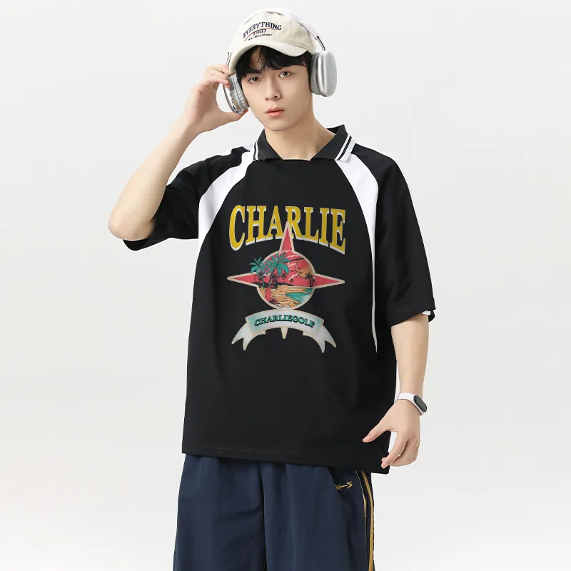 CHARLIE GOLF Polo Shirts Unisex-6